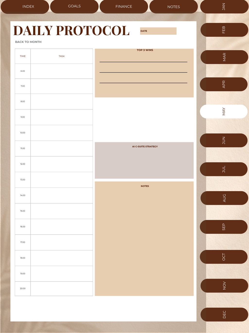 The 2026 Interactive iPad Planner System