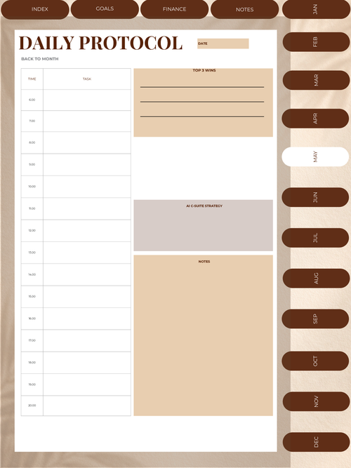 The 2026 Interactive iPad Planner System